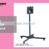 Durable Screen Movable Rotate TV Trolley Stand Mount Monitor Display Stand thumbnail-1