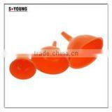 11002 3pcs New Design Silicone Folding Funnel/foldable Funnel thumbnail-3