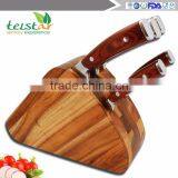 Factory Direct Sale Upscale Stainless Steel Multi-function 5 Piece of Household Wooden Kitchen Knife Set thumbnail-1