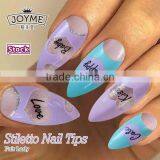Hot Sale Sweet Heart Nail Art Nail Supplies Stiletto Acrylic Nail Tips thumbnail-1