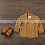 Fashion Baby Boy Sweater Designs Cotton Knitting Crochet Cardigan for New Autumn thumbnail-3