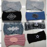 Fashion New Jewelry Hot Knitted Acrylic Designer Headband for Winter thumbnail-1