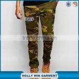 All-over Print Fashion Camo Skinny Joggers for Man