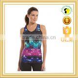 Women Personalized Racerback Tank Top Custom Printed Loose Fit Workout Tank Top