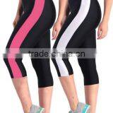 OEM Service 3/4 Length Tights Stretchable Spandex Fitness Leggings for Yoga, Running thumbnail-1