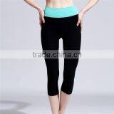 Made in China High Quality Fashion Sports Yoga Capri Legging thumbnail-5