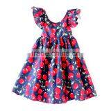 ShiJ Children's Clothing Summer Cute Cherry Baby Dresses thumbnail-4