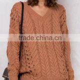 Runwaylover 152 New Design 2017 Ladies Fashion Knitted Hollow Out T-Shirt thumbnail-1