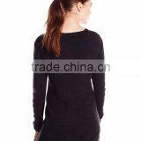 Women Black Sweater Christmas Clothesline Pattern Christmas Sweater Ugly thumbnail-2