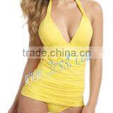 Yellow Bikini Tankini Bathing Suits thumbnail-1