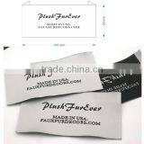 Customized Garment Super Big Size Labels/woven Labels/clothing Label/embroidered Tag End Fold BWEF-001 thumbnail-2