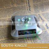 Silver Acrylic Watch/Jewelry/Camera Solar Power Rotating Display Stand thumbnail-2