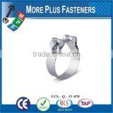 Made in Taiwan Stainless Steel Types of Hose Clamps Small Hose Clamps Round Hose Clamp thumbnail-6
