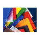 Beautiful Blue / Clear / White Corrugated Plastic Roofing Sheets With Corona Treatment