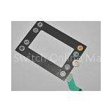 0.05mm-1.0mm Metal Dome Membrane Switch With Silk - Screen Printed