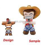 Welcomed Custom Cartoon Character Soft Toy Doll Oem Plush Toys thumbnail-3