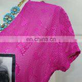 Lace Material Girl T-shirt at the Top of the World Design for Good Sale thumbnail-4