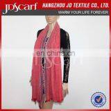Viscose Fancy Low Price Scarf SSV-009 Soft Touch Good Feel 100% Viscose Material