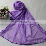 Shining Teenage Scarf With Colorful Edges (JDT-035_07#)