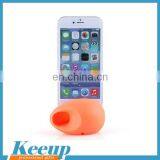 Popular Silicone Egg Shape Loudspeaker for Iphone thumbnail-4