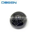 Black Custom Pattern Alloy Mens Shirt Button Down thumbnail-1