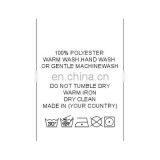 Custom Printing 100% Cotton Care Labels thumbnail-2