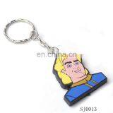Eco-friendly PVC Rubber Keychain