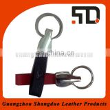 Newly Protable Design Coin Holder Leather Key Fob As Gift