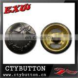 CTY-SO258 Hot Sales Remove Metal Buttons Jeans