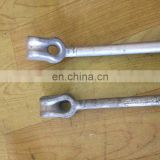 Ground Earth Hardware Thimble Eye Power Line Fitting Straight Power Anchor Rod