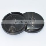 4 holes black real horn button,natural button 30mm,button factory with high delivery time
