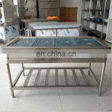 Stainless Steel Mini Electric Table-top Electric Bain Marie Food Warmer With Glass Cover