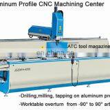 China Jinan High Speed CNC Machining Center 4-Axis CNC Milling Machine for Aluminium Profiles thumbnail-7