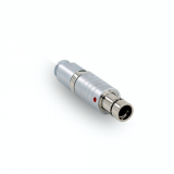 Push-pull 1F series metal plug connectors (IP68, 2pin/3pin/4pin/5pin/6pin/7pin/9pin available)