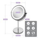 Fashion desktop led makeup mirror vanity mirror beauty mirror led mirror