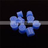 Custom Made Blue Silicone Seal Plug Rubber Stopper With Hole thumbnail-1