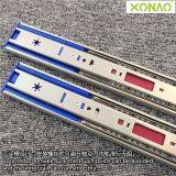 45MM Soft Close Full Extension Ball Bearing Slide(Double Springs&press Release)