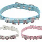 DIY Words Decorated Pet PU Collar Leash Training Dog Pulling Rope Pet Neck Chain Pet Supplies thumbnail-3