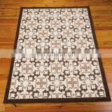 MACHINE KNITTED MICRO FIBER RUG - M567 COMTEMPARORY MODERN DESIGN thumbnail-4