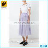 2016 New Fashion Elegant Lace Tulle Indian Long Skirts thumbnail-2