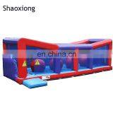 Kids Adult Interactive Game Inflatable Obstacle Jump Big Balls Course Toxic Leaps and Bounds