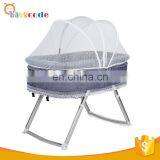2018 OEM Factory Foldable Infant Baby Bed With Swinging Cradle thumbnail-2