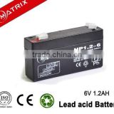 6 volt acid lead rechargable battery for telecom automation system