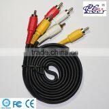 Factory Price 3RCA-3RCA 20m High Grade Audio Video Cable With Metal Casing thumbnail-1