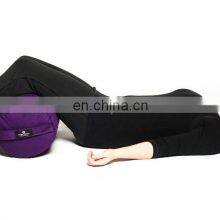 Buckwheat Filled Decorative and Economical Yoga Bolster Pillow thumbnail-5