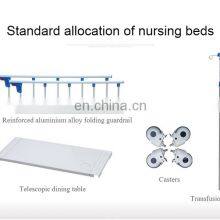 Cheapest Adjustable Nursing 3 Crank Functions Manual Medical Hospital Bed thumbnail-4