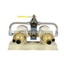 Marine Boat Fuel Water Separator Assembly Dual 500FG Racor Turbine 75/500FGX 75500FGX30