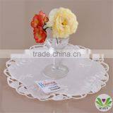 High Quality Square White Embroidery Tablecloths for Christmas Wedding Tablecloth thumbnail-6