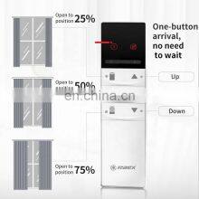 Remote Control Wifi Smart System Drapery Ceiling Mount Brackets Aluminium Motorized Electric Curtain Track thumbnail-2