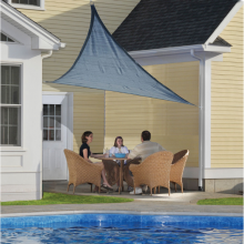 Sun Shade Sail Rectangle Canopy 9.8 x 9.8 Sail Shade Sun Shades for Patios thumbnail-2